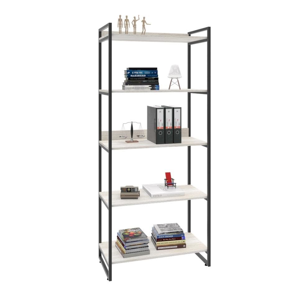 Estante Kuadra III Bege 80 cm