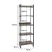 Estante Kuadra III Marrom Escuro 60 cm