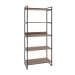 Estante Kuadra III Nogal 80 cm