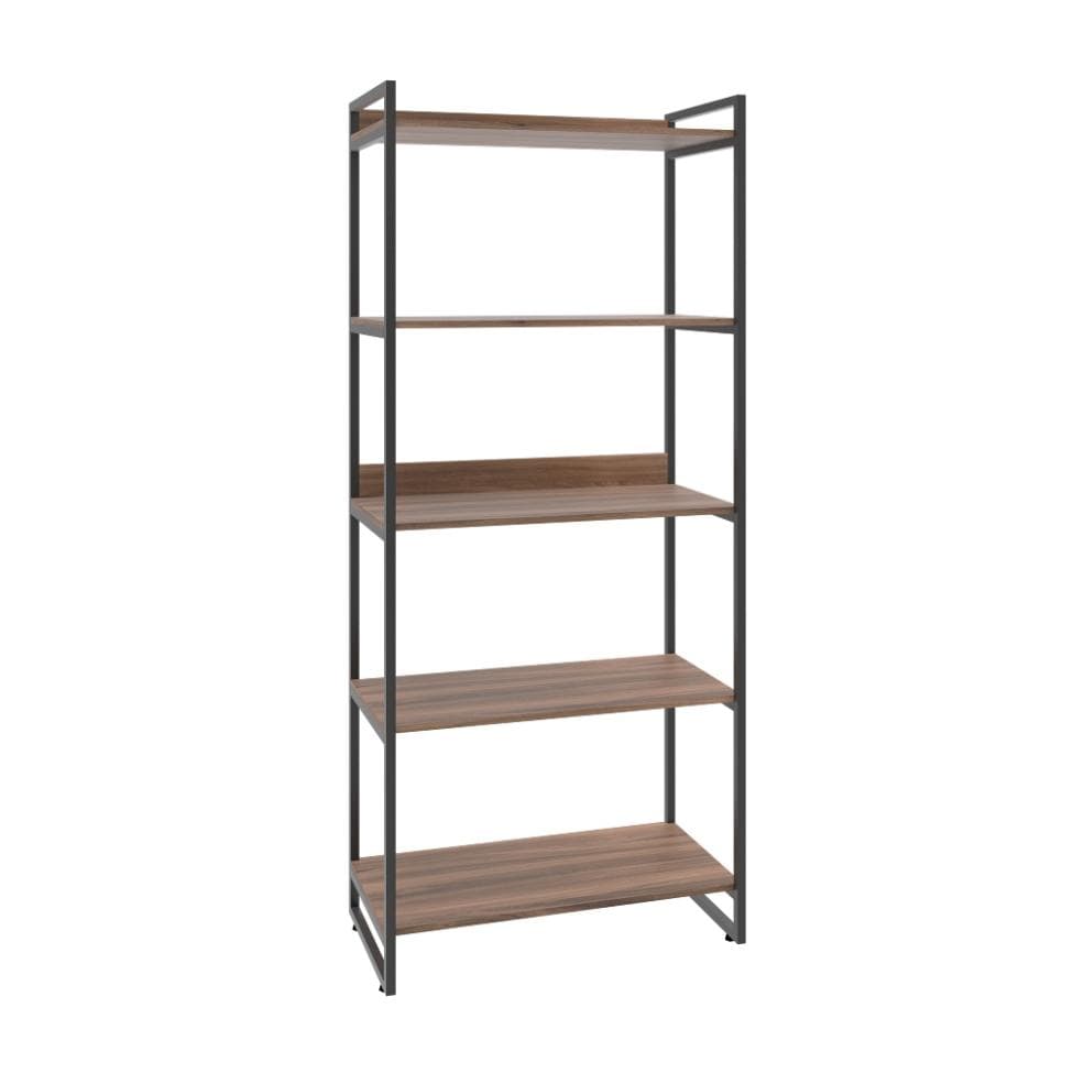 Estante Kuadra III Nogal 80 cm