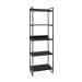 Estante Kuadra III Preta 60 cm
