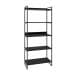 Estante Kuadra III Preta 80 cm