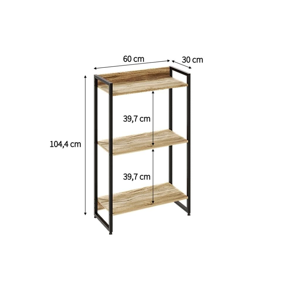 Estante Studio I Carvalho 60 cm