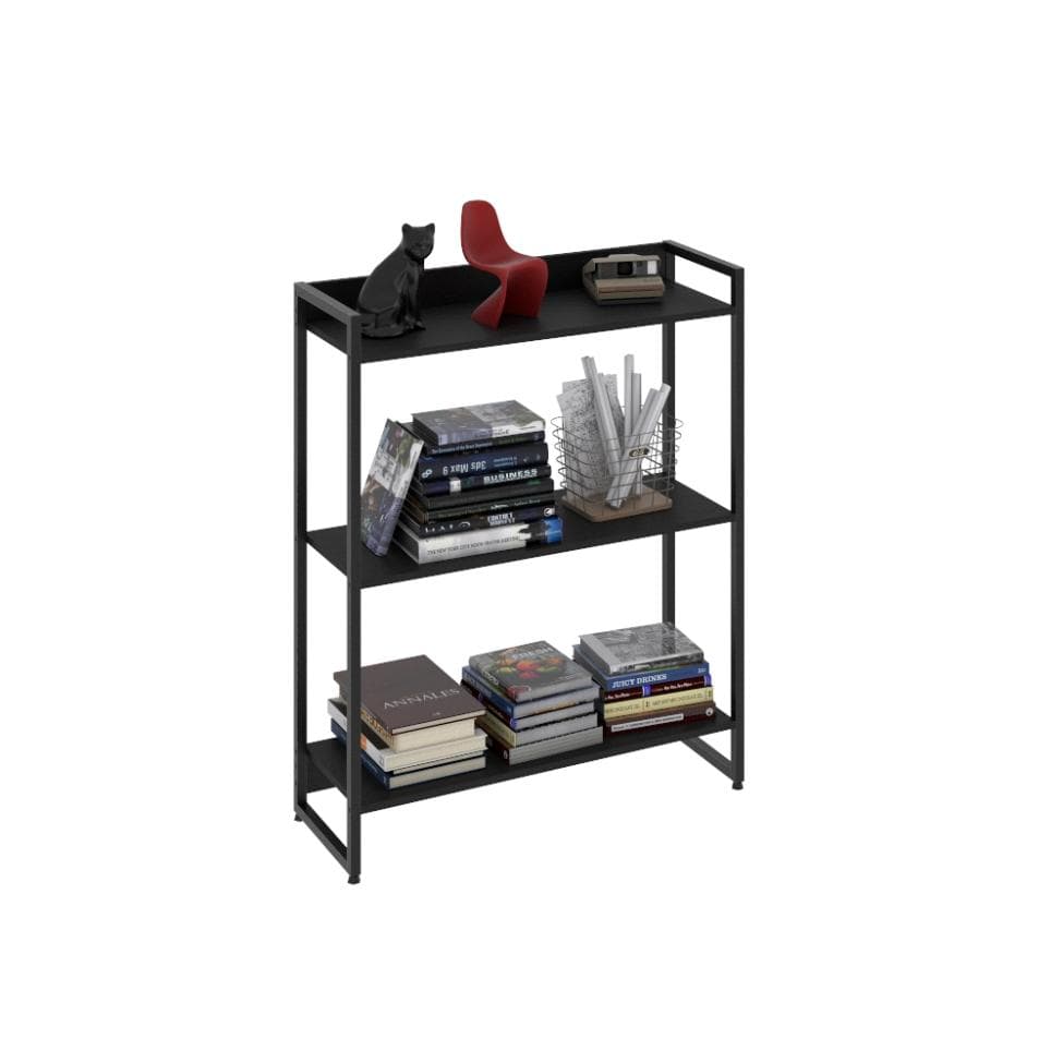 Estante Studio I Preta 80 cm