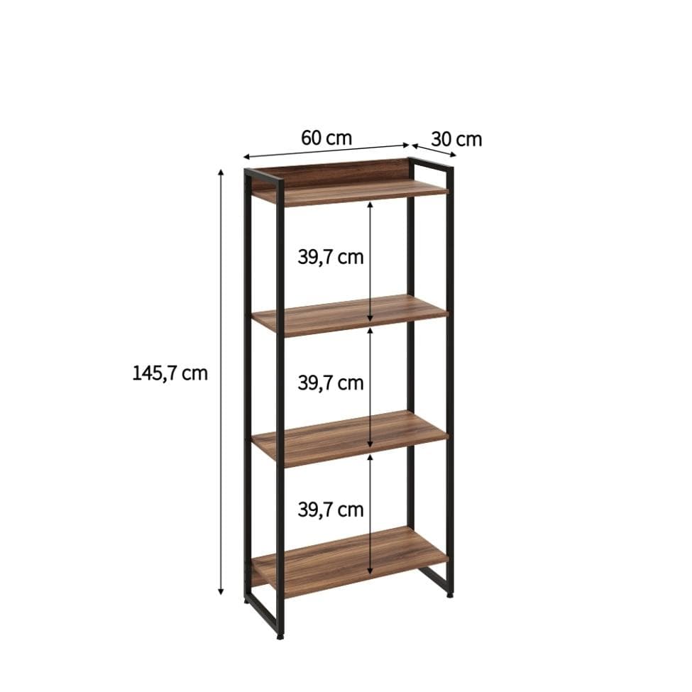 Estante Studio II Nogal 60 cm