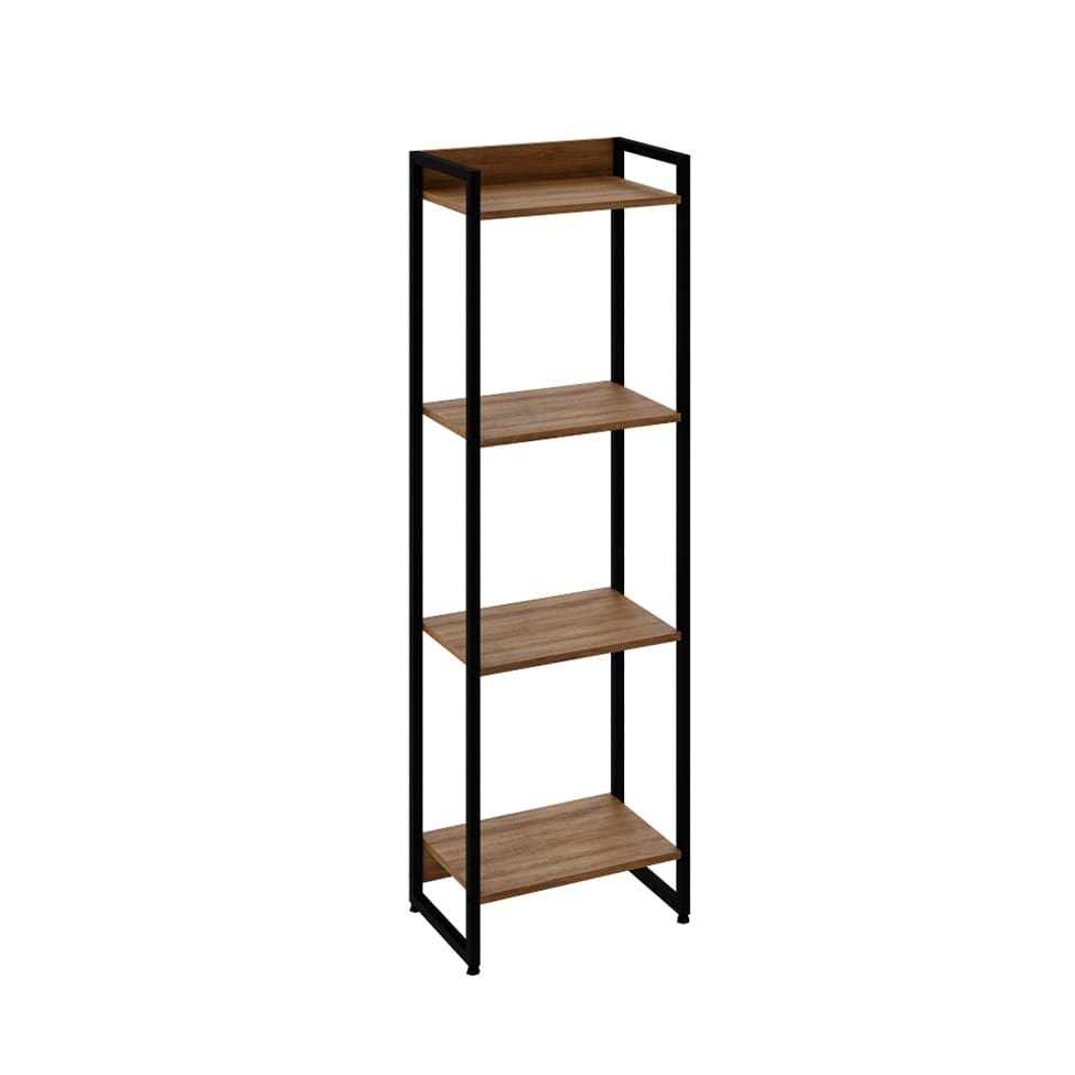 Estante Studio Mel e Preta 146 cm