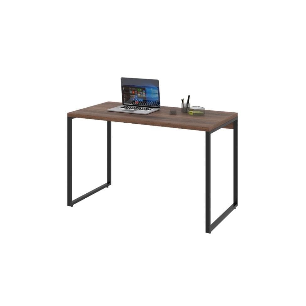 Mesa de Escritório Kuadra Nogal 120 cm