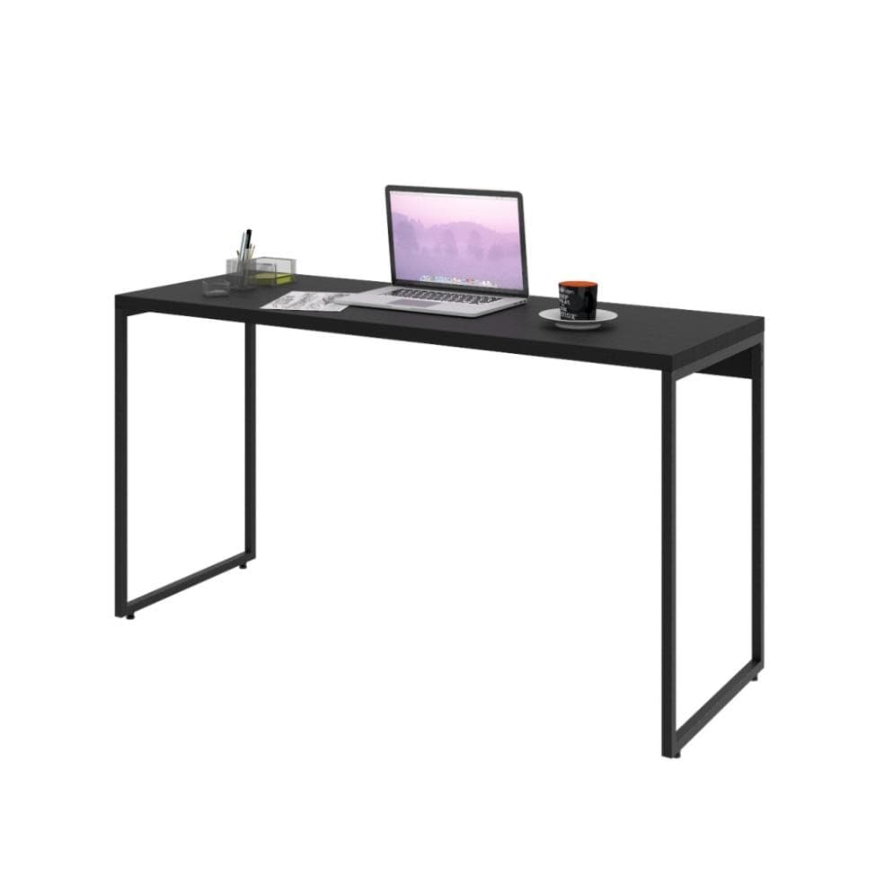 Mesa de Escritório Studio Preta 135 cm