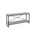 Rack Studio Branco e Preto 120 cm