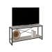 Rack Studio Branco e Preto 120 cm