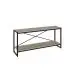 Rack Studio Snow e Preto 120 cm