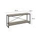 Rack Studio Snow e Preto 120 cm