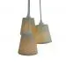 Lustre Pendente Trio Bege