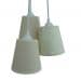 Lustre Pendente Trio Bege