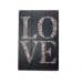Quadro Decorativo em MDF Love 40X60CM