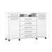 Comoda 7 Gavetas Texas Branco