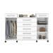 Comoda 7 Gavetas Texas Branco