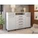 Comoda 7 Gavetas Texas Branco