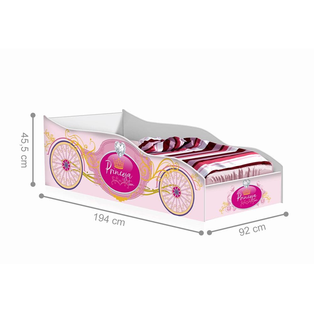 Cama de Solterio Verona Rosa