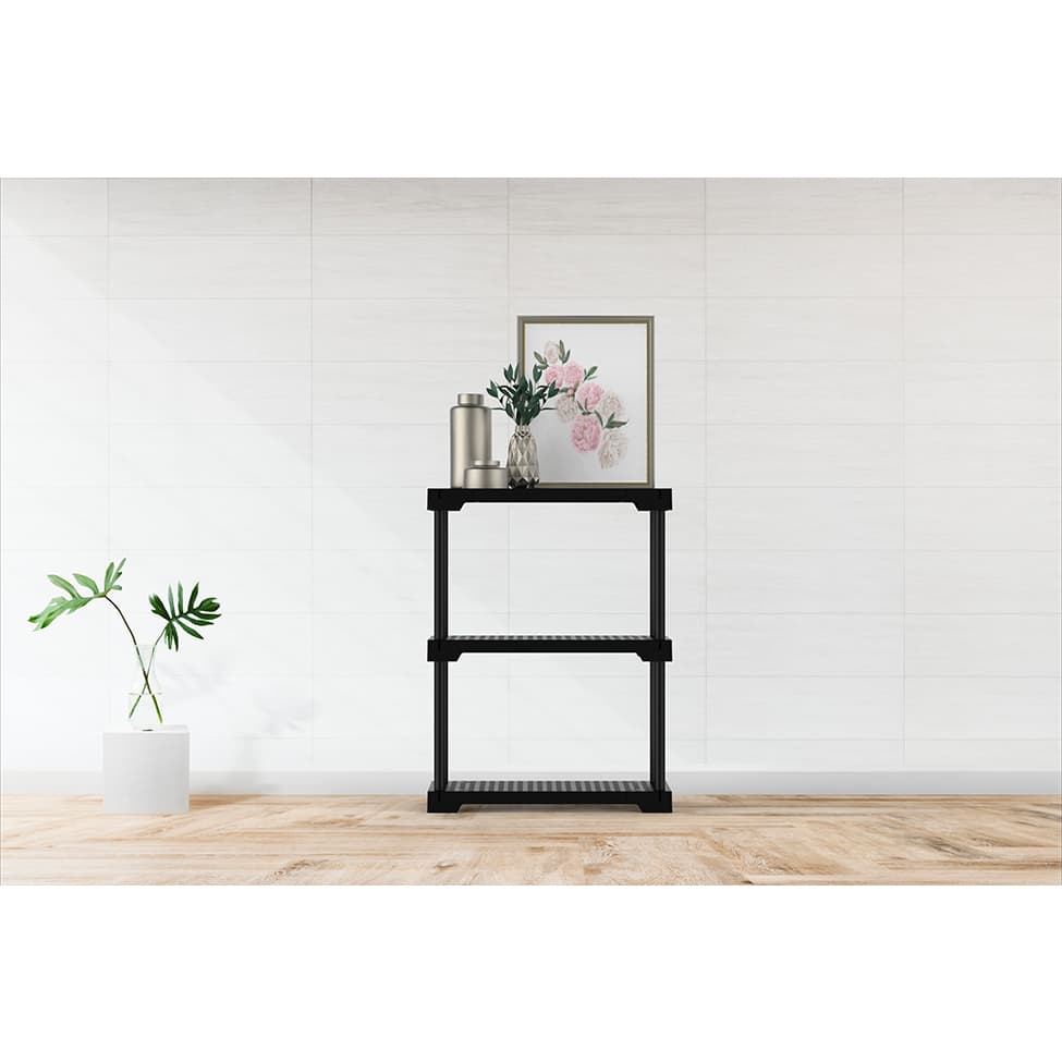 Estante Poly Preta (87x75 cm)