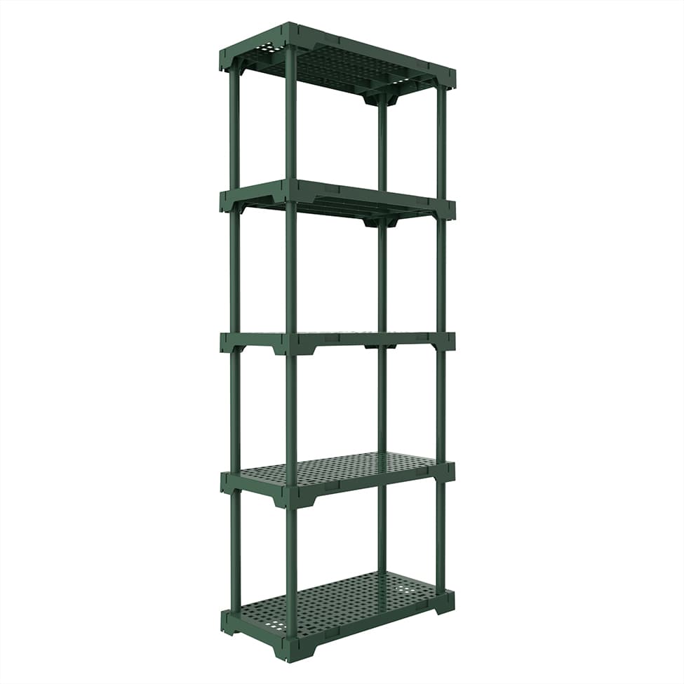 Estante Poly Verde Alecrim (167x70 cm)