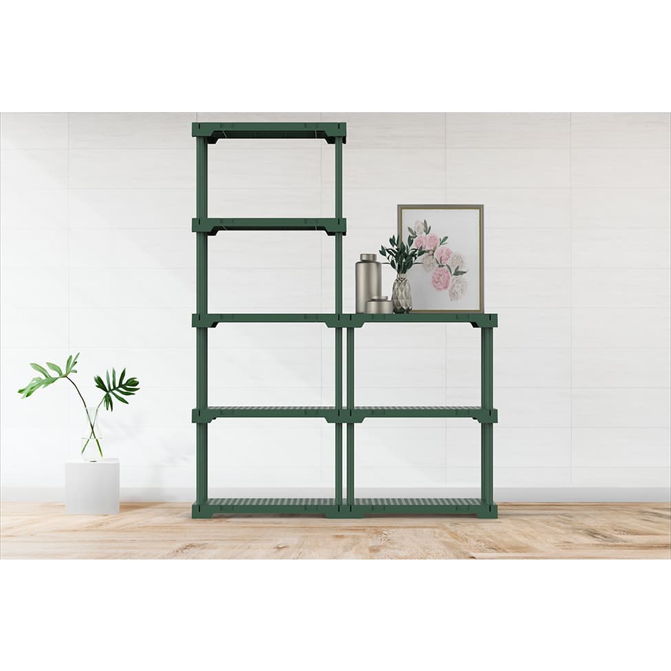 Estante Poly Verde Alecrim (167x70 cm)