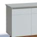 Buffet Classic 4 PT Branco