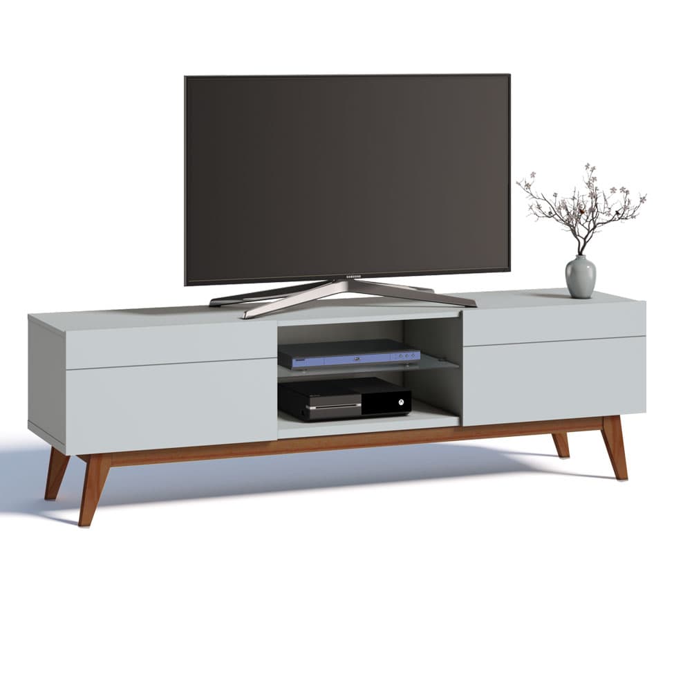 Rack Classic I 2 GV Branco Acetinado 180 cm