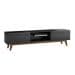 Rack Classic Preto 218 cm