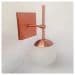 Arandela Globo Empire Rose Gold