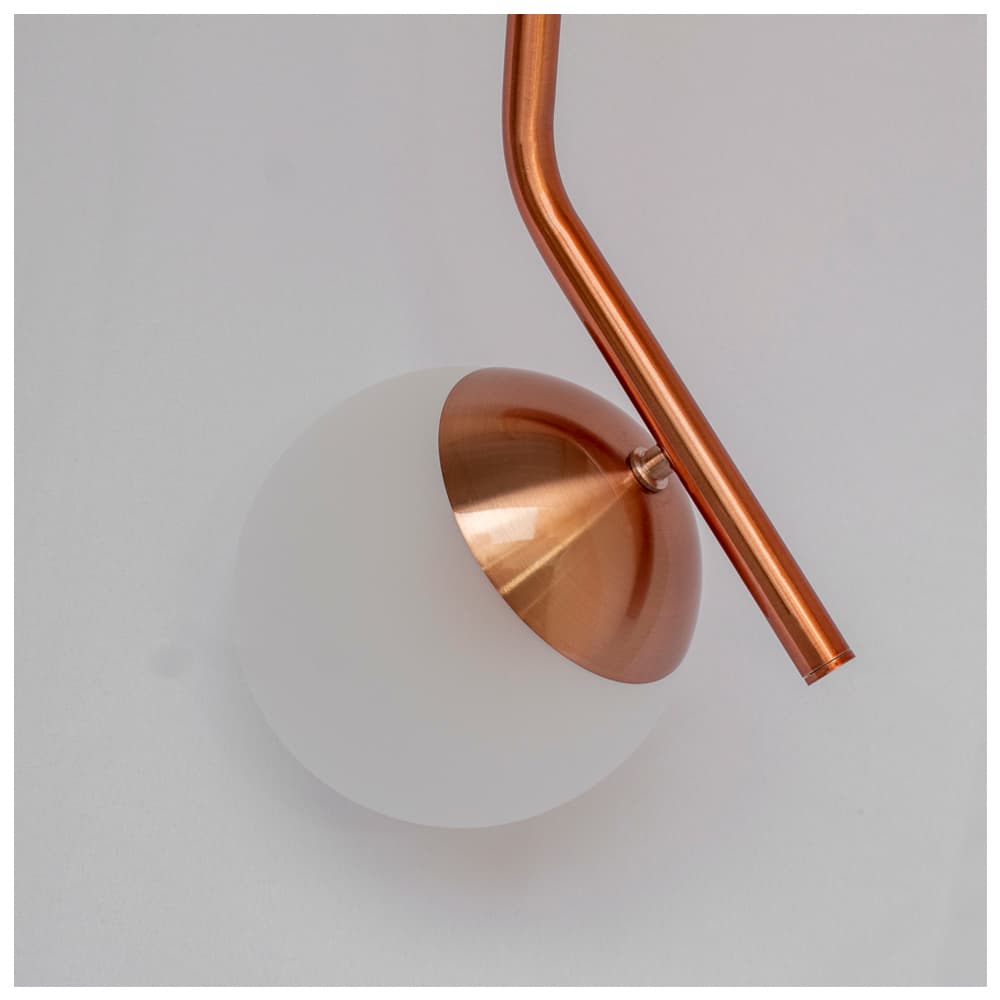 Pendente Angular Ball Rose Gold