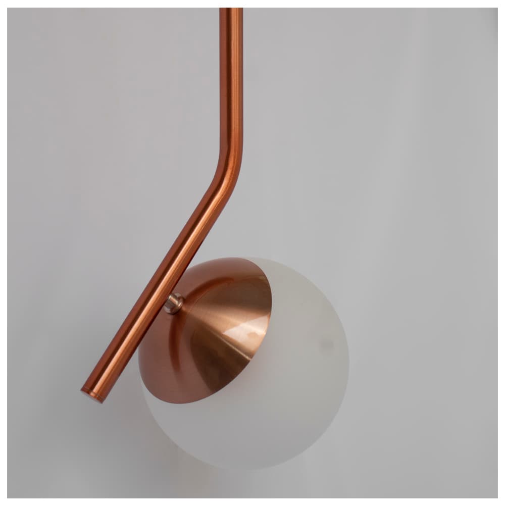 Pendente Angular Ball Rose Gold