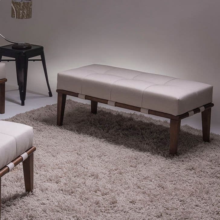 [OUTLET] Banco Lívia Bege 100 cm