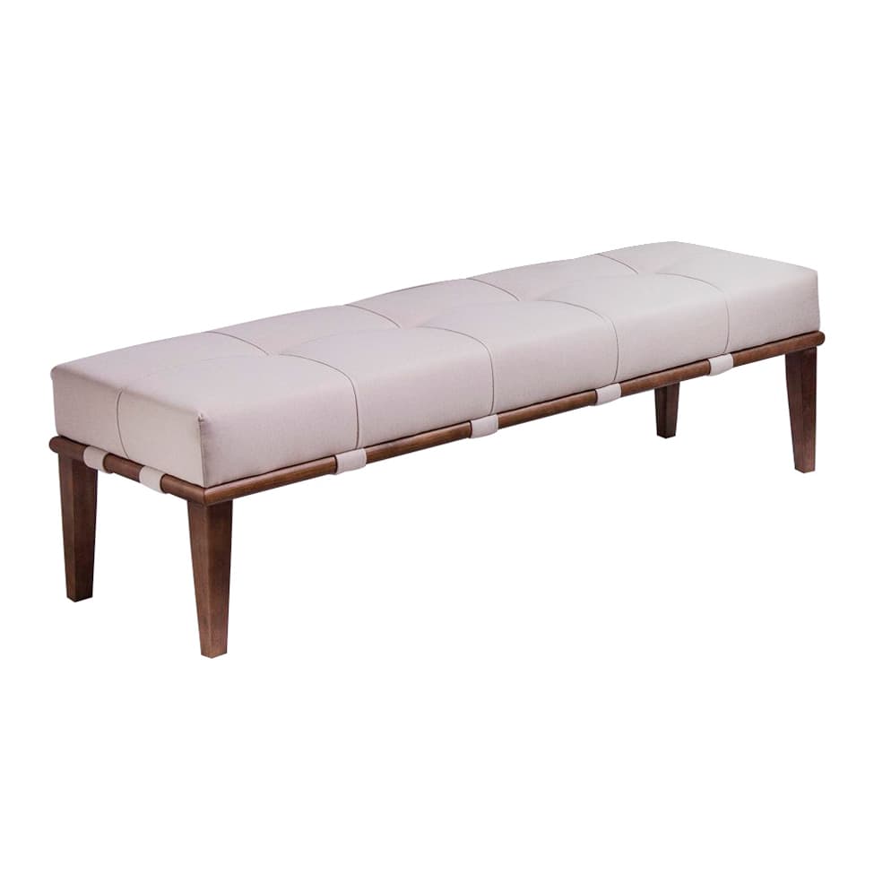 Banco Lívia Bege 140 cm