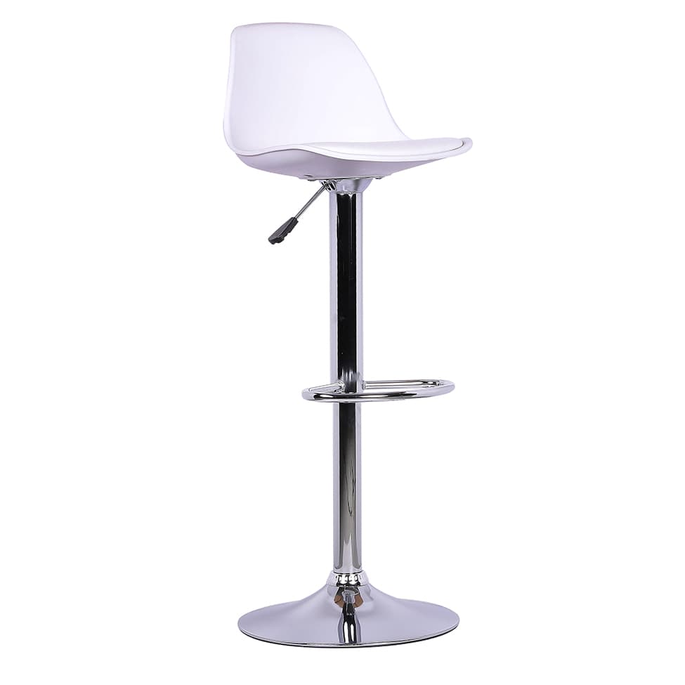 Banqueta Giratória Eames Branca