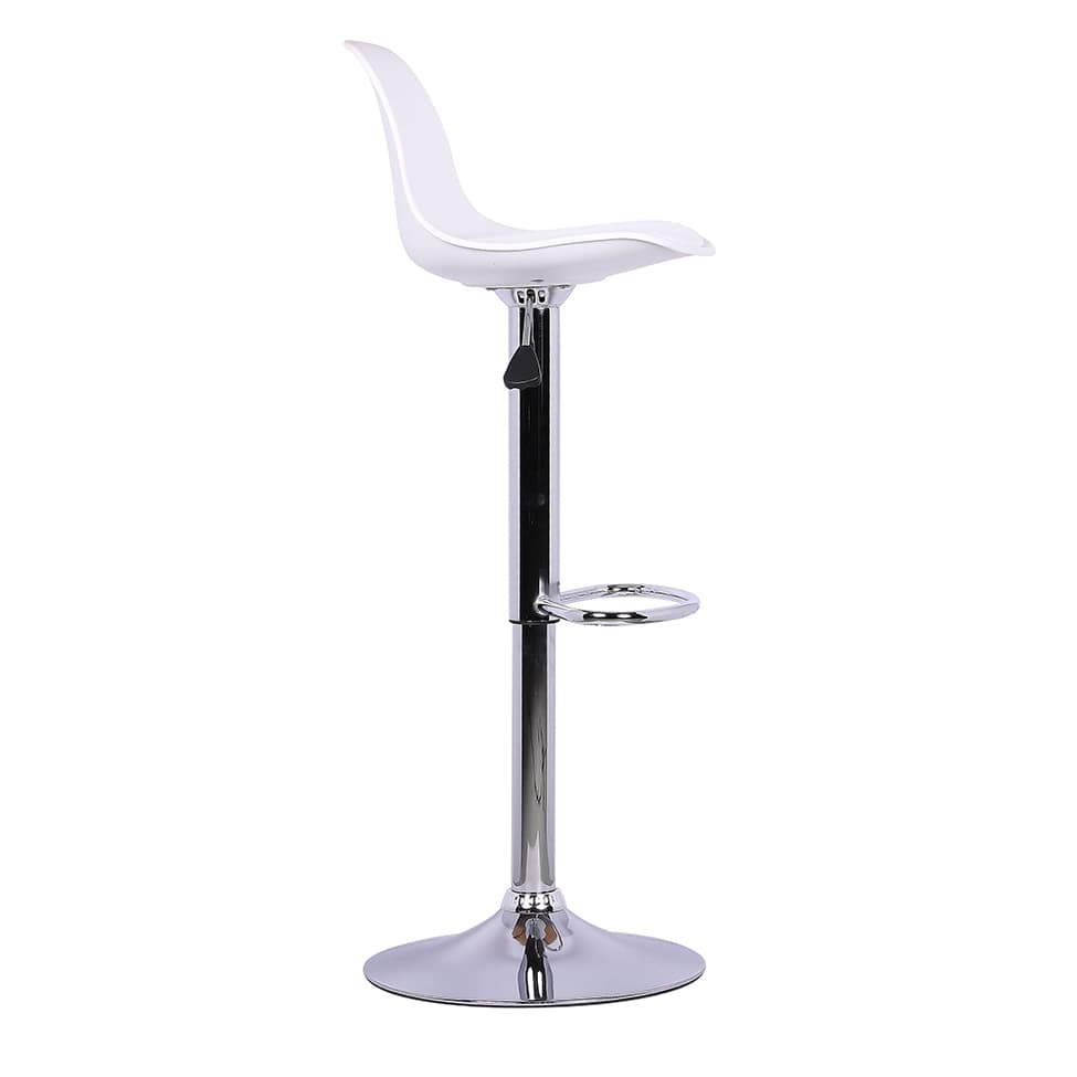 Banqueta Giratória Eames Branca