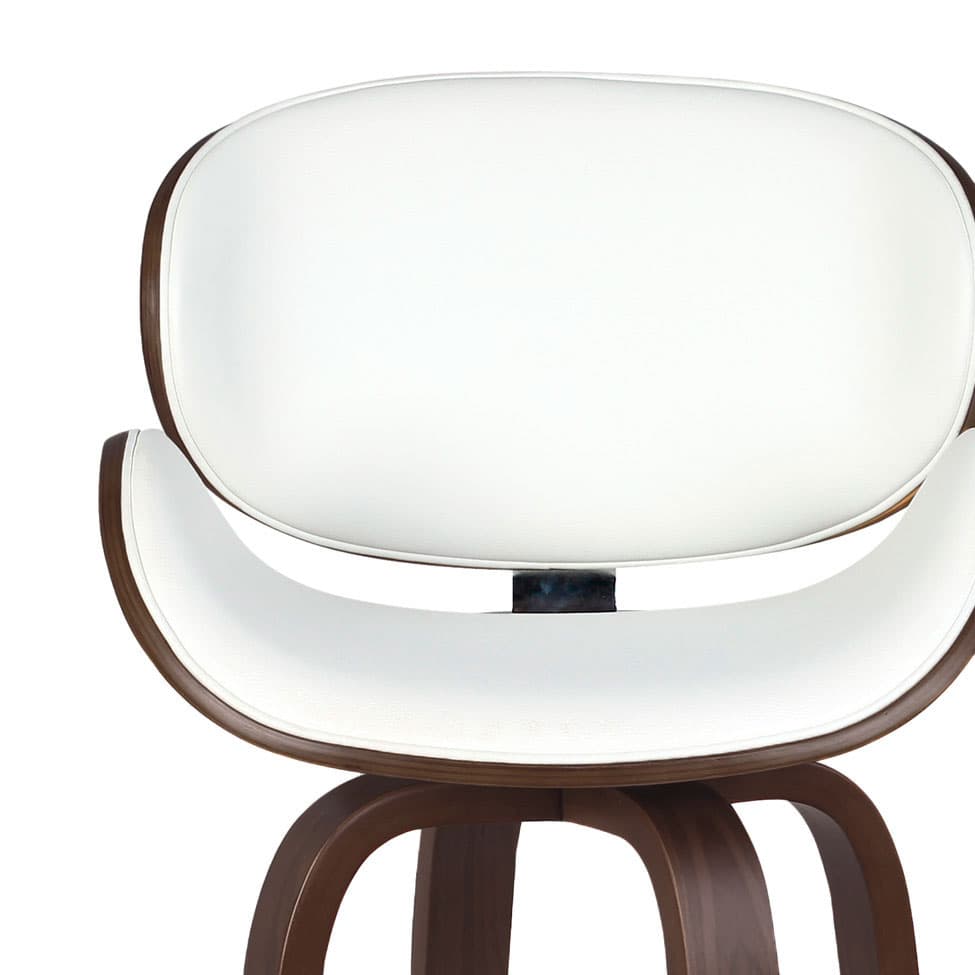 Banqueta Giratória Helmond Branca