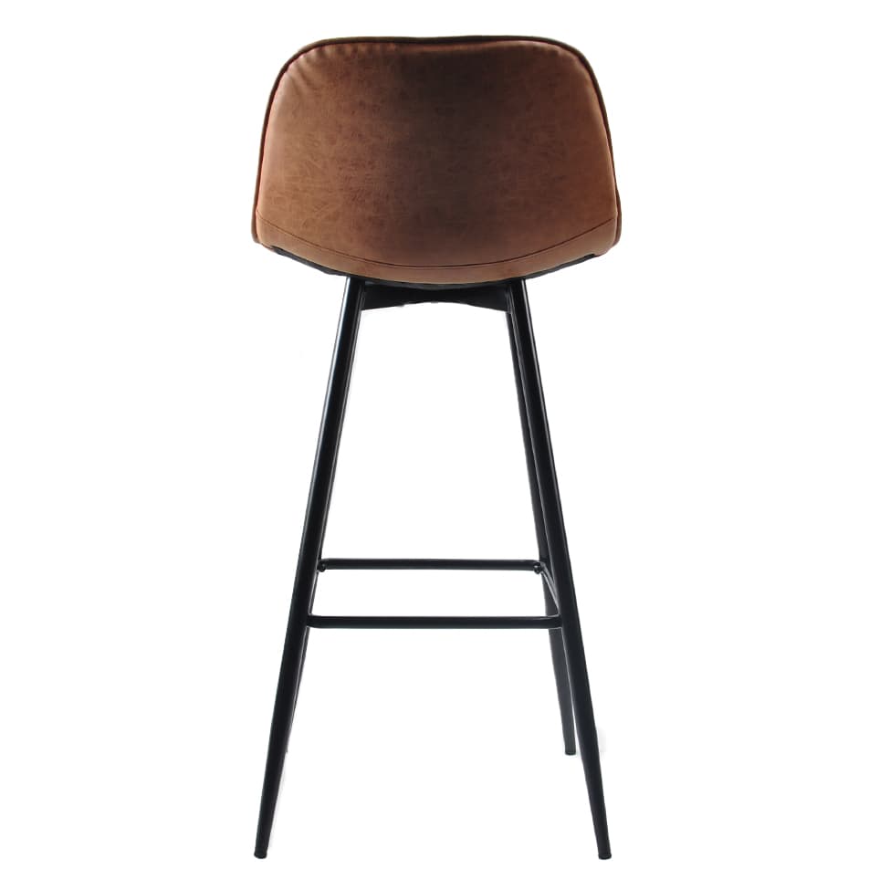Conjunto com 2 Banquetas Fixas Albany Marrom