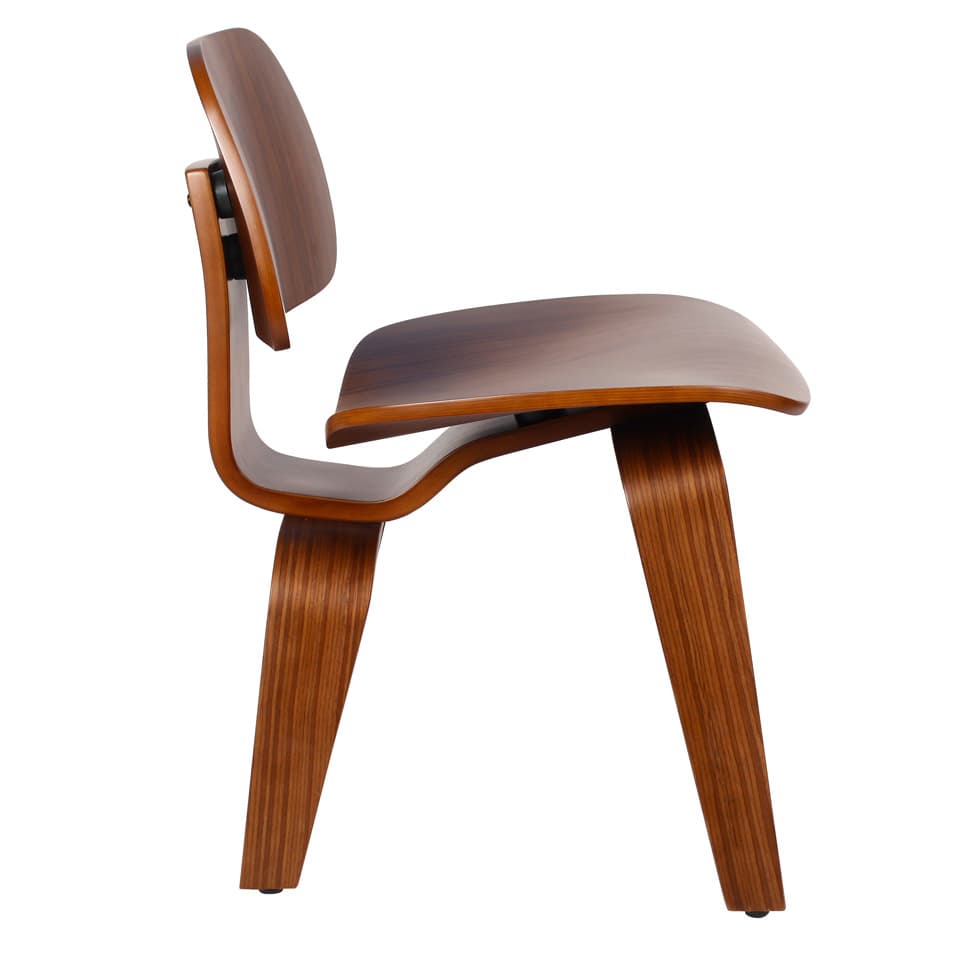 Conjunto com 2 Cadeiras Eames Walnut Madeira