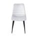 Conjunto com 2 Cadeiras Elsie Cinza Claro