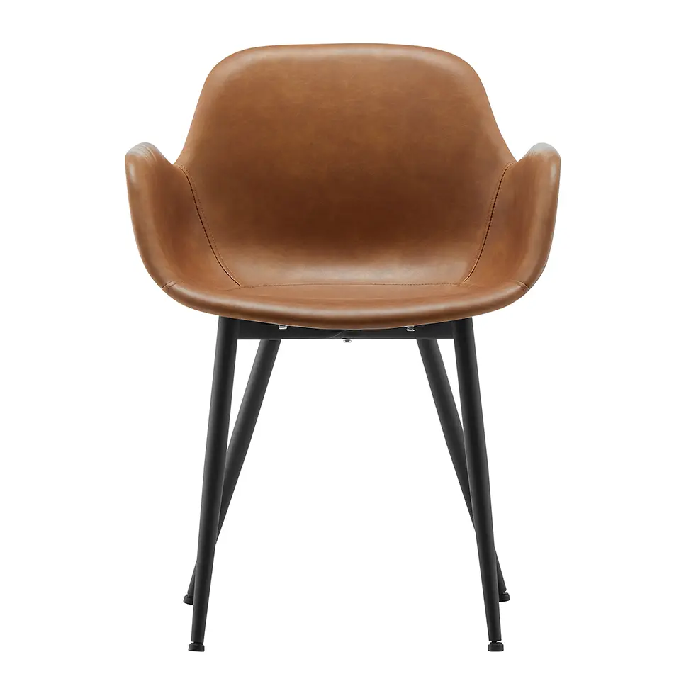 Conjunto com 2 Poltronas Thalía Marrom