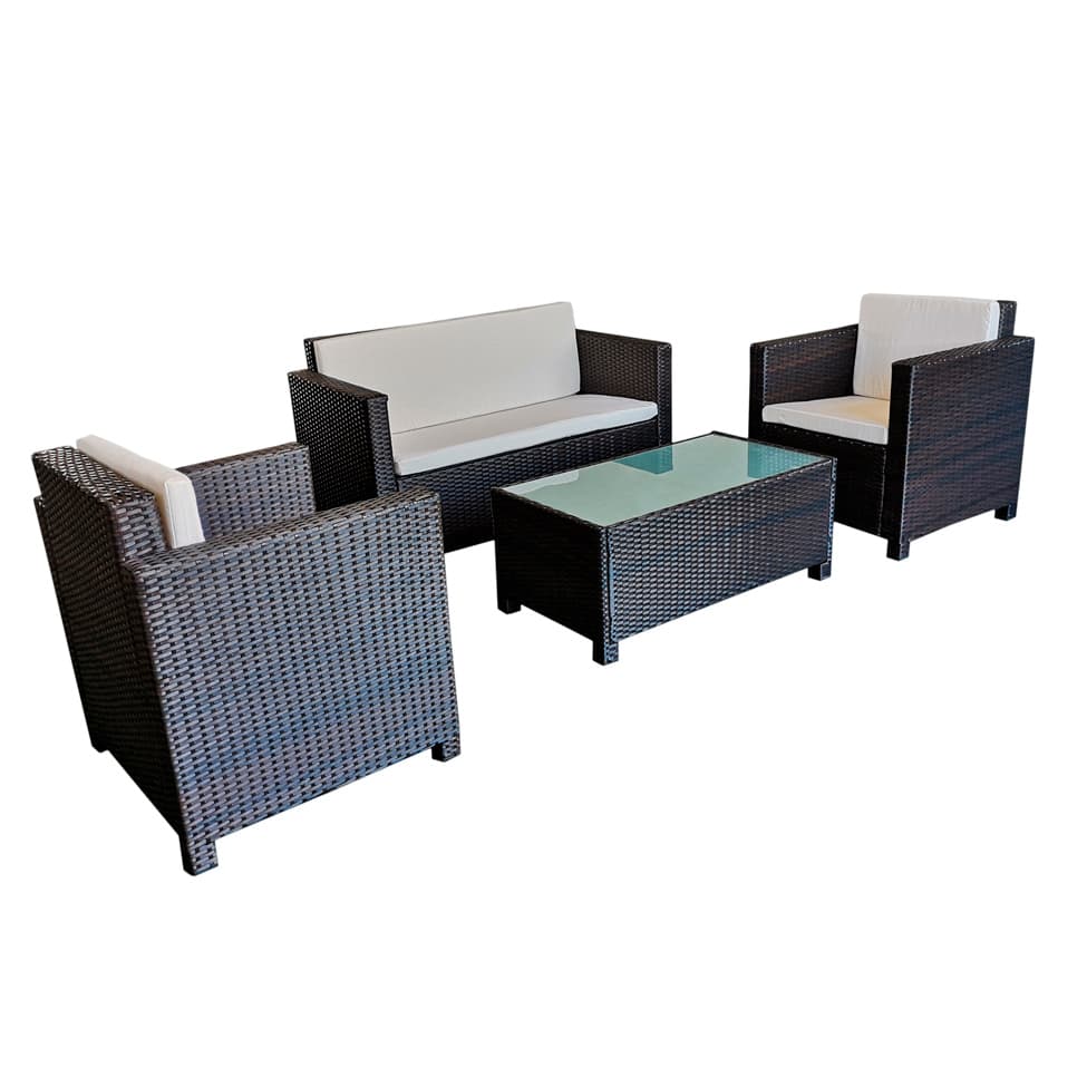 Conjunto para Área Externa Selina Marrom