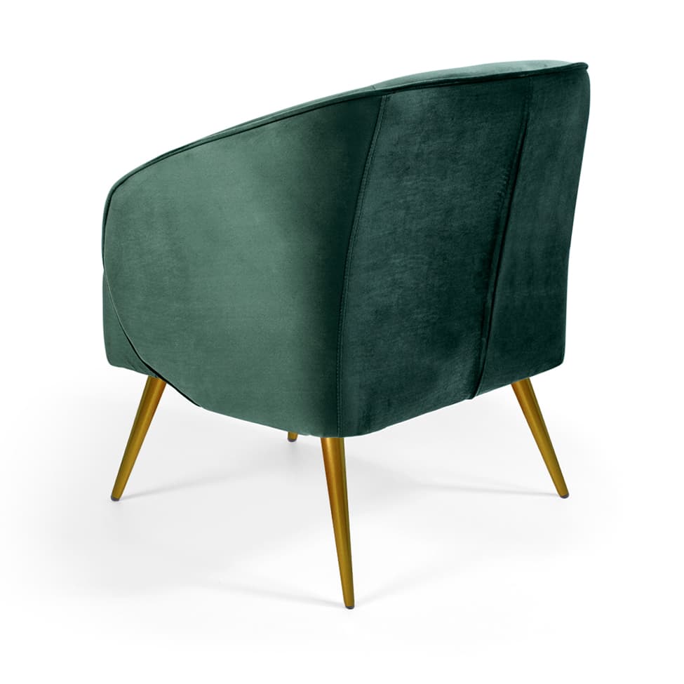 Poltrona Wind com Pé Palito Verde