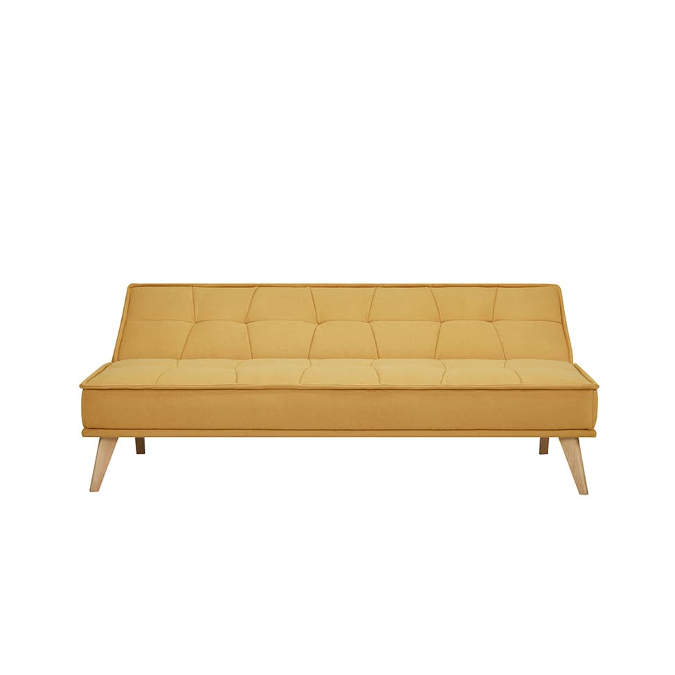 Sofá-Cama 3 Lugares Casal Venice Amarelo