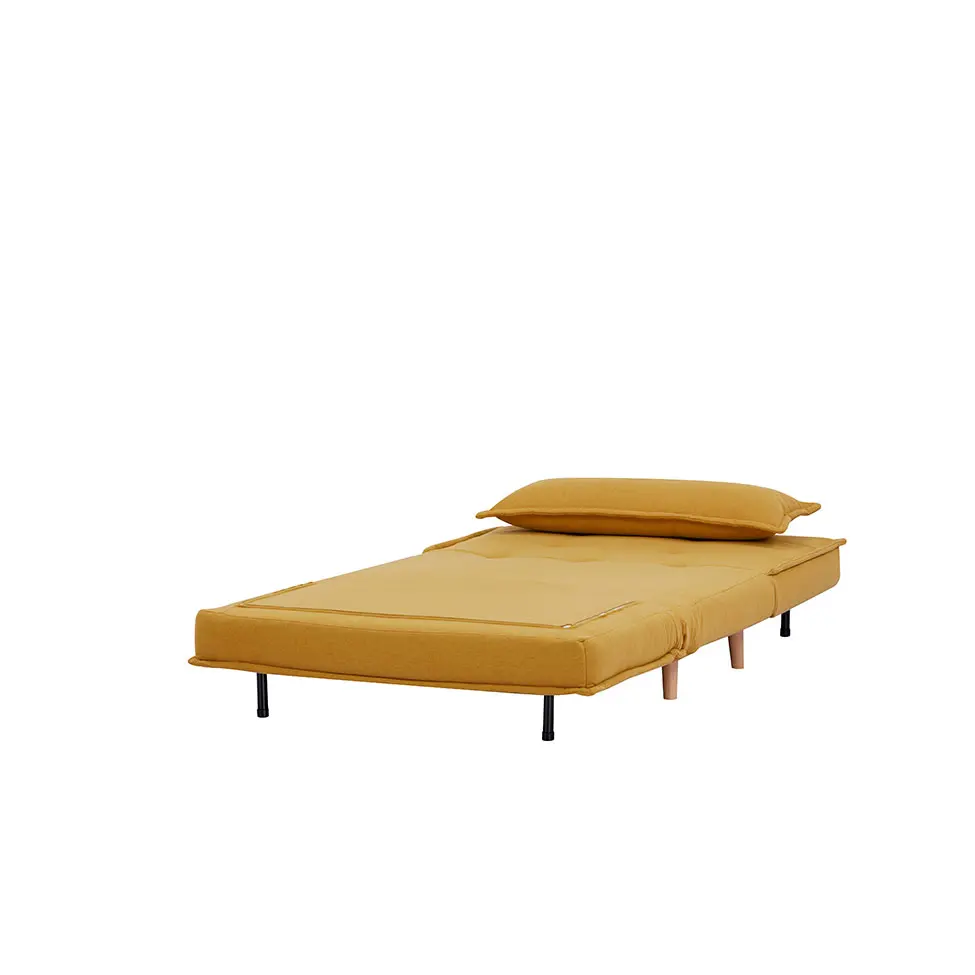 Sofá-Cama Solteiro Ravenna Amarelo