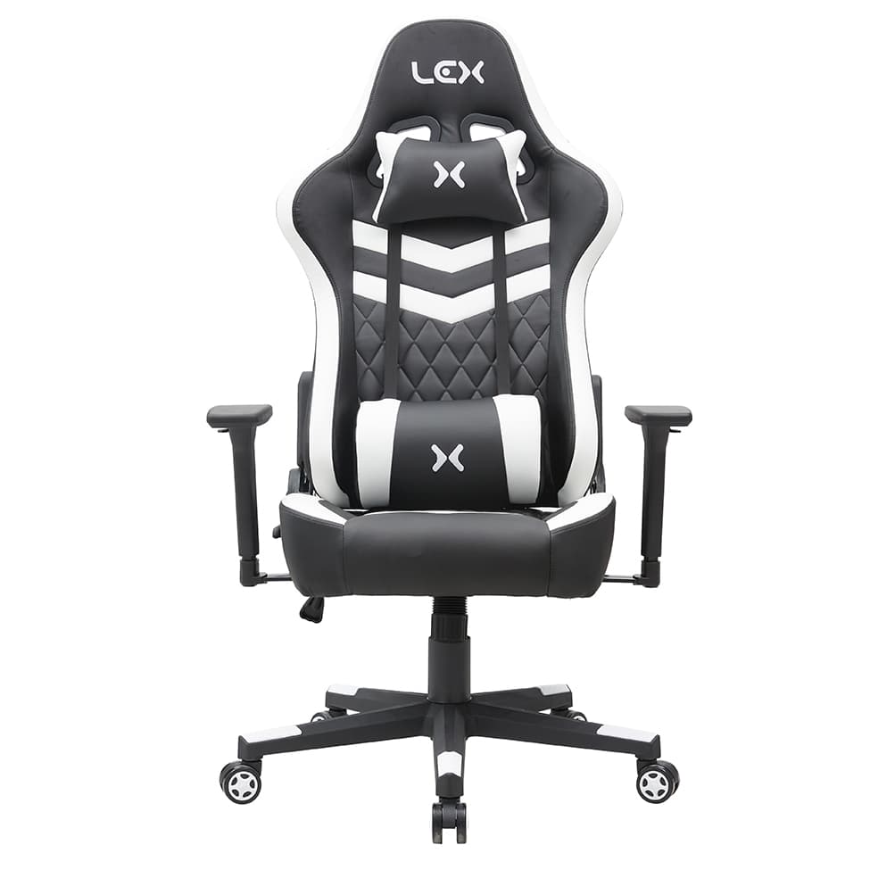 Cadeira Gamer Olympians Hades Preta e Branca