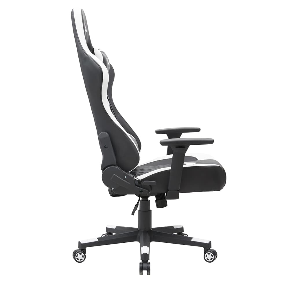 Cadeira Gamer Olympians Hades Preta e Branca