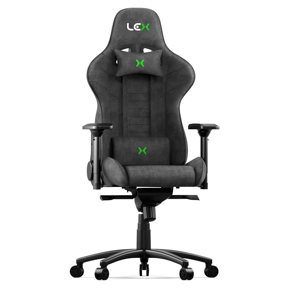 Cadeira Gamer Olympians Poseidon Tecido Preta