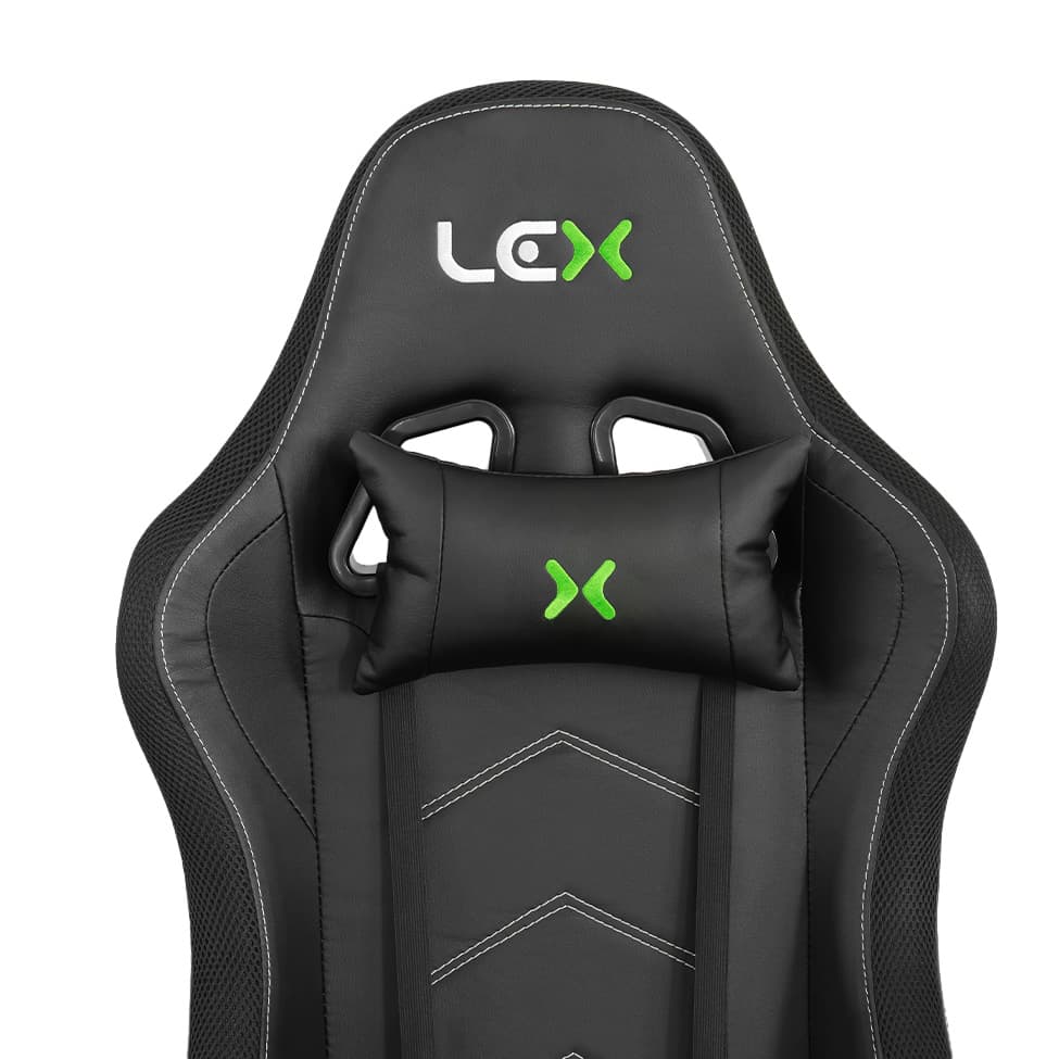 Cadeira Gamer Olympians Zeus LED RGB Preta
