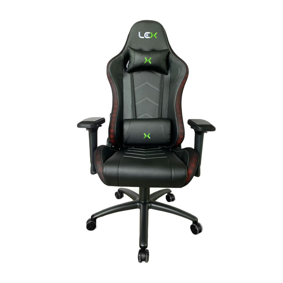 Cadeira Gamer Olympians Zeus LED RGB Preta